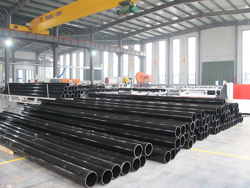 孔網(wǎng)鋼帶聚乙烯防靜電、阻燃、耐熱三合一管材